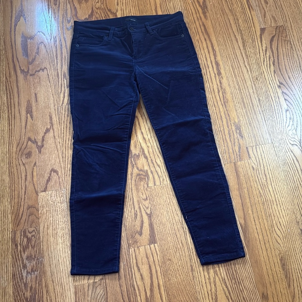 Petite Women’s dark blue corduroy pants